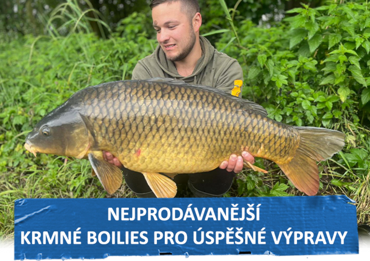 Krmné boilies za pár korun.