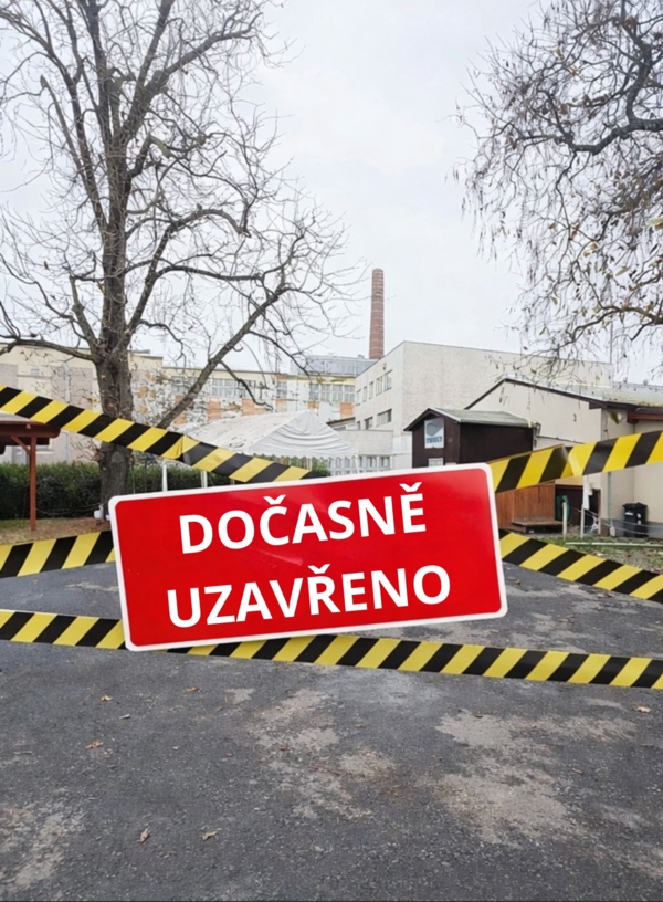 Dočasné uzavření kamenné prodejny