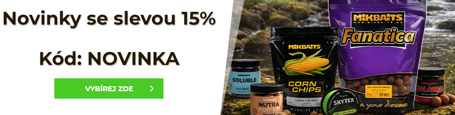 Novinky se slevou 15%