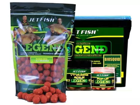 JET FISH Boilie Legend Range - 1kg - 20/24mm