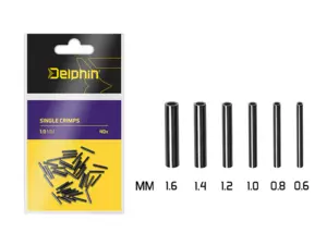 Delphin Single CRIMPS /40ks