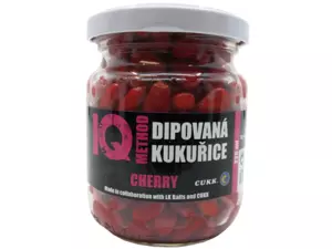 LK Baits IQ Method Dipovaná kukuřice Cherry