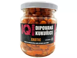 LK Baits IQ Method Dipovaná kukuřice Exotic