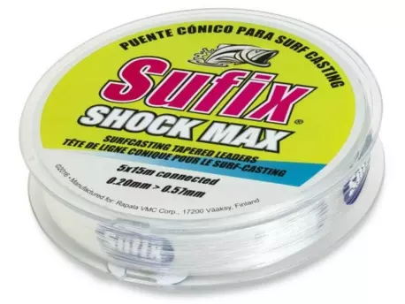 Sufix Shock Max 5x15 m čirý