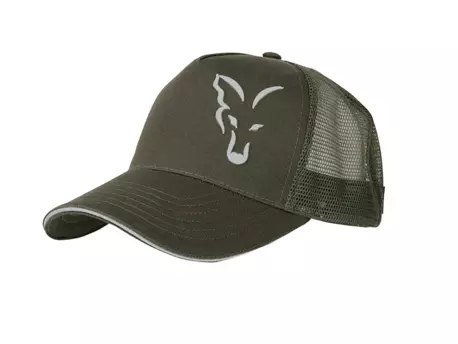 FOX Kšiltovka GREEN & SILVER TRUCKER CAP