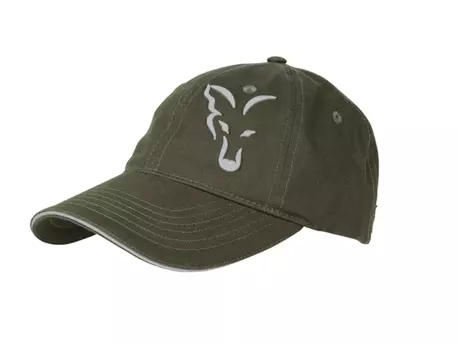 FOX Kšiltovka GREEN & SILVER BASEBALL CAP