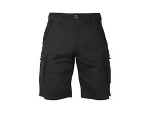 FOX Kraťasy COLLECTION BLACK & ORANGE COMBAT SHORTS VÝPRODEJ