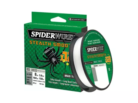 Šňůra SpiderWire Stealth Smooth12 150m Průhledá