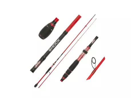 Přívlačový prut Berkley Lighting Shock Red Spin M 2,40m 10-35gg