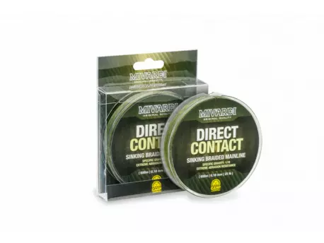 MIVARDI DirectContact Sinking braid 0,18mm    1200m   (25lb)