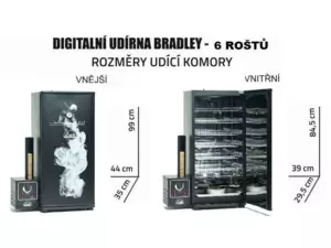 Udírna Bradley Smoker Original Extra Large 6 roštů