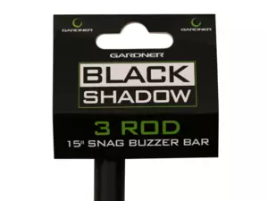 Hrazda Gardner Black Shadow Snag Buzzer Bars (3 rod), 15 inch VÝPRODEJ