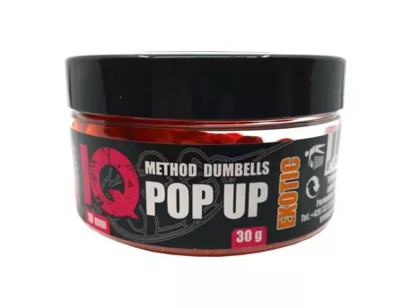 LK Baits IQ Method Dumbels Pop-Up 10mm, 30g Exotic