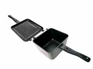 RidgeMonkey Pánev Connect Multi Purpose Pan & Griddle Set VÝPRODEJ