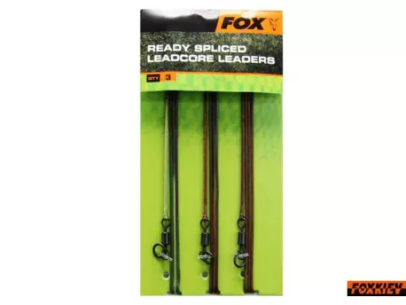 FOX Hotové montáže Ready Spliced Leadcore Leaders VÝPRODEJ