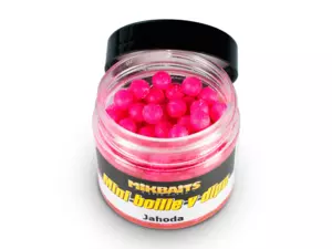 MIKBAITS Mini boilie v dipu 50ml - Jahoda