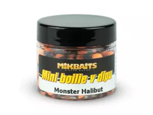 MIKBAITS Mini boilie v dipu 50ml - Monster Halibut