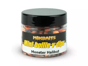 MIKBAITS Mini boilie v dipu 50ml - Monster Halibut