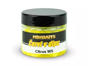 MIKBAITS Červi v dipu 50ml - Citrus WS