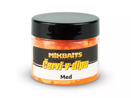 MIKBAITS Červi v dipu 50ml - Med