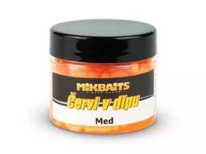 MIKBAITS Červi v dipu 50ml - Med