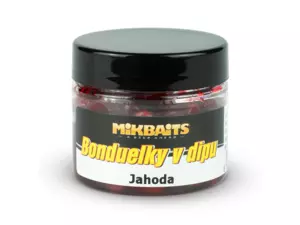 MIKBAITS Kukuřičky v dipu 50ml - Jahoda