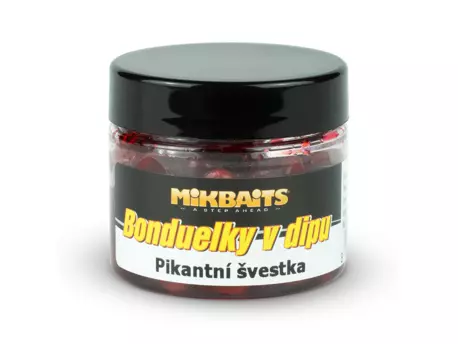 MIKBAITS Kukuřičky v dipu 50ml - Pikantní švestka