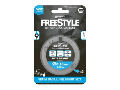 SPRO hotový návazec FreeStyle Reload Jig Rig VÝPRODEJ