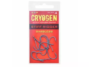 ESP háčky Cryogen Stiff Rigger Barbless vel. 4 10ks