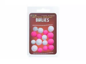 ESP Buoyant Boilies White/Pink
