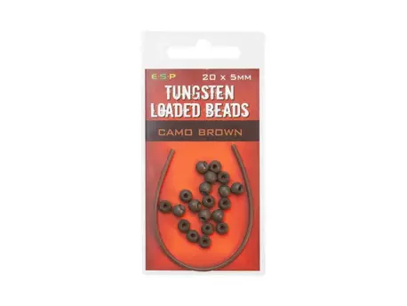 ESP Tungsten Loaded Bead 5 mm Brown