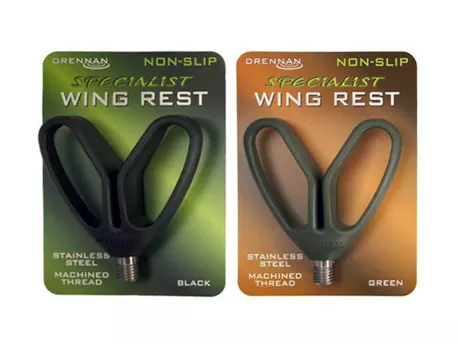 Drennan podpěra prutu Specialist Non-Slip Wing Rest Black
