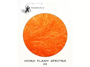 TOMMI FLY MICROFLASH SPECTRA DUBBING - fluo červený