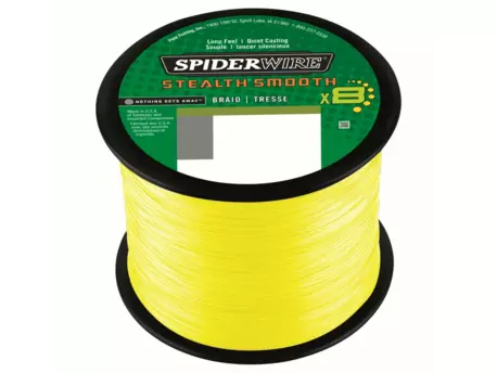 Šňůra Spiderwire Stealth Smooth 8 Žlutá METRÁŽ