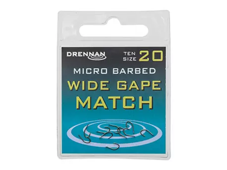 Drennan háčky Wide Gape Match vel. 14