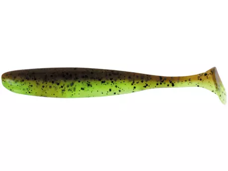 Keitech: Gumová nástraha Easy Shiner 3,5" 8,9cm 3,9g Green Pumpkin PP/Chart - 1ks