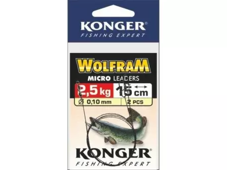 Konger Wolframové lanko 2ks 20cm/2,5kg