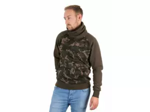 Fox mikina Khaki/Camo High Neck AKCE