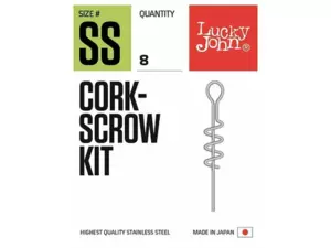 Lucky John spirála CORCKSCROW KIT vel.S