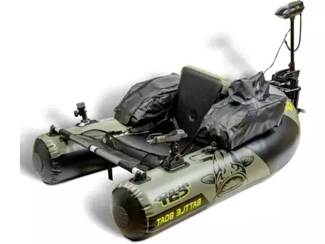 Black Cat Belly boat - Battle Boat Set 170 cm 113 cm