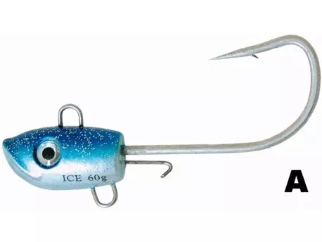 jigová hlava ICE FISH Jig SEA 60g 8/0