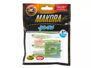 Lucky John 3D Makora Split Tail 3" barva 003 7ks