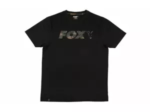 Fox Triko Black/Camo Print T-Shirt VÝPRODEJ