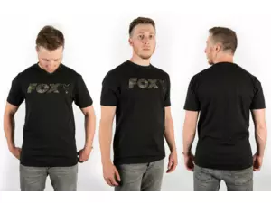 Fox Triko Black/Camo Print T-Shirt VÝPRODEJ