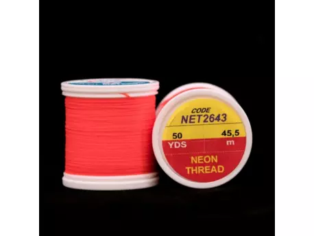 HENDS Nit NEON THREAD - Fluo červená