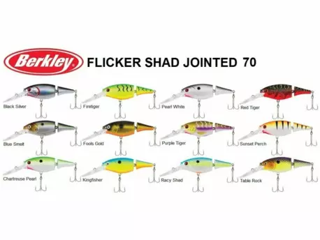 Wobler Berkley Flicker Shad Jointed 7cm VÝPRODEJ