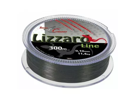 SAENGER Pletená šňůra Iron Claw Lizzard, 300m, šedá průměr: 0,03 mm