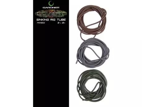 GARDNER Hadičky Covert Sinking Rig Tube Mix 3x2m