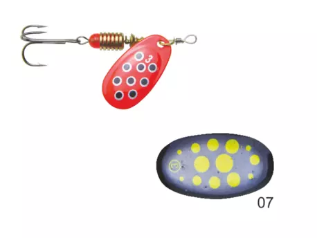  Mistrall rotační třpytka SPERSO vel. 3, 6g, barva 07