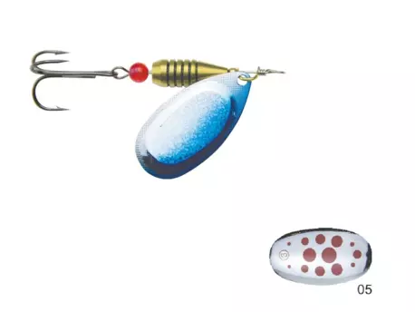  Mistrall rotační třpytka CALIRO vel. 3, 6g, barva 05